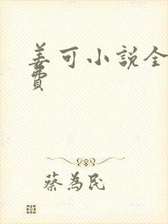姜可小说全文免费