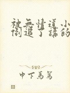 被无情道小师弟倒追了讲的什么封面