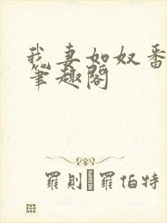 我妻如奴番外篇笔趣阁封面