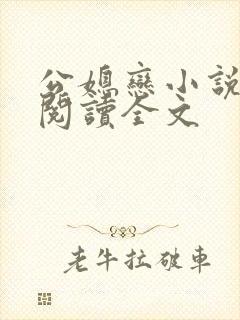 公媳恋小说免费阅读全文