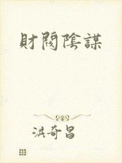 财阀阴谋封面