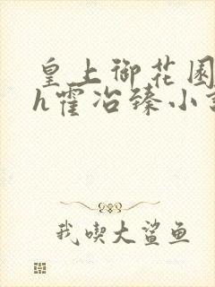 皇上御花园hlh霍冶臻小说