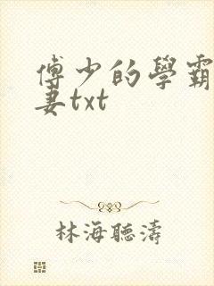 傅少的学霸小甜妻txt