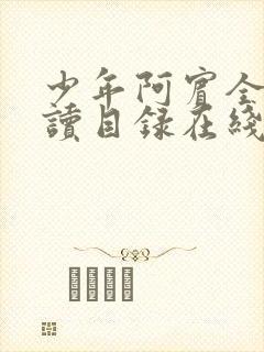 少年阿宾全文阅读目录在线阅读黄小洁