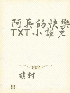 阿兵的快乐生活TXT小说免费阅读全章封面