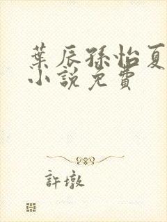 叶辰孙怡夏若雪小说免费