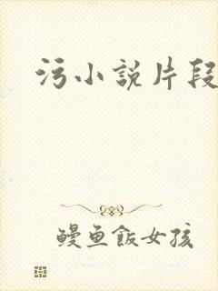 污小说片段