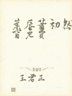 叶辰萧初然无弹窗免费