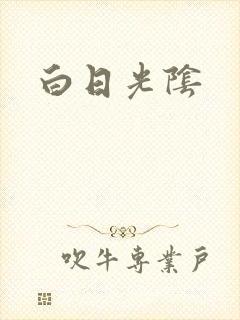 白日光阴