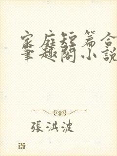 家庭短篇合集_笔趣阁小说封面