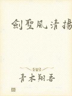 剑圣风清扬
