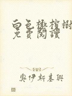 白色橄榄树全文免费阅读