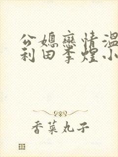 公媳恋情温柔李利田李煜小说免费阅读