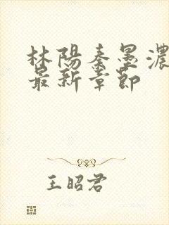 林阳秦墨浓免费最新章节封面
