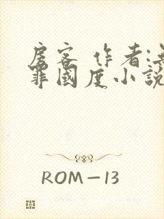 房客 作者:无罪国度小说全文免费