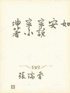 坤宁宁安如梦原著小说