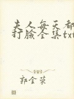 夫人每天都在线打脸全集txt下载