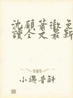 沈愿萧彻免费阅读全文最新章节封面