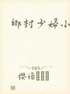 乡村少妇小说