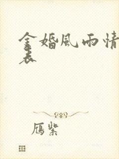 金婚风雨情演员表