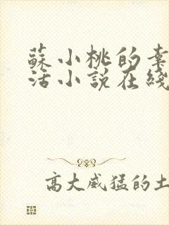 苏小桃的幸福生活小说在线阅读封面