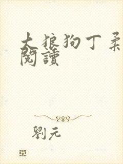 大狼狗丁柔全文阅读