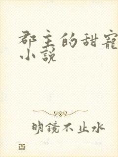 郡主的甜宠日常小说