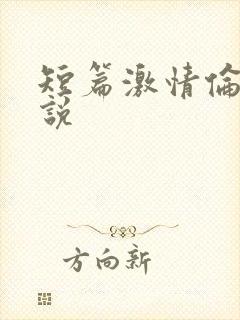 短篇激情伦理小说