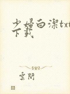 少妇白洁txt下载