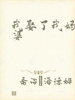 我娶了我妈当老婆封面