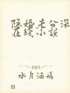 隐婚老公深夜来在线小说
