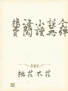 杨洛小说全文免费阅读无弹窗最新章节