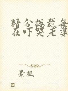 精分总裁每天都在吓哭老婆封面