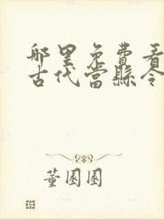 哪里免费看穿越古代当县令短剧