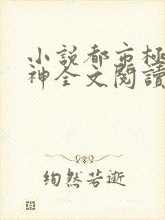 小说都市极品医神全文阅读