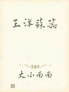 王洋苏蕊