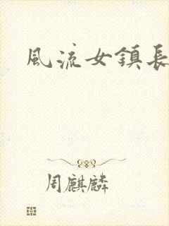 风流女镇长封面