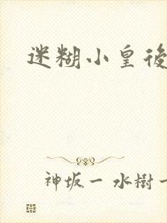 迷糊小皇后封面