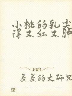 小桃的乳尖被吸得又红又肿
