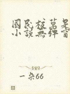 国民校草是女生小说无弹窗封面