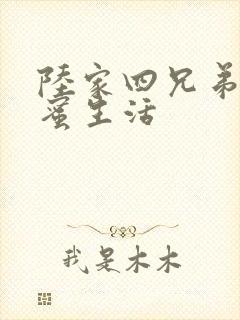 陆家四兄弟的甜蜜生活