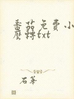 番茄免费小说怎么转txt