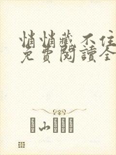 悄悄藏不住小说免费阅读全文