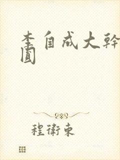 李自成大干陈圆圆封面