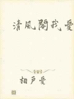 清风阁我爱千封面