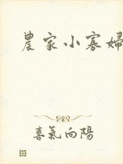 农家小寡妇