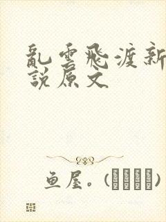 乱云飞渡新编小说原文