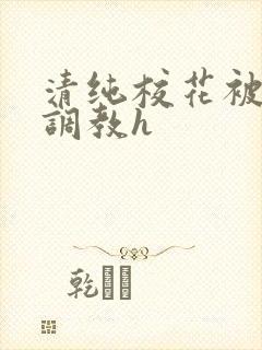 清纯校花被地狱调教h