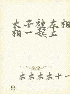 太子被左相和右相一起上封面