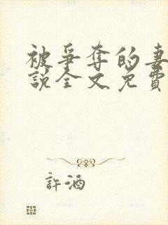 被争夺的妻子小说全文免费阅读